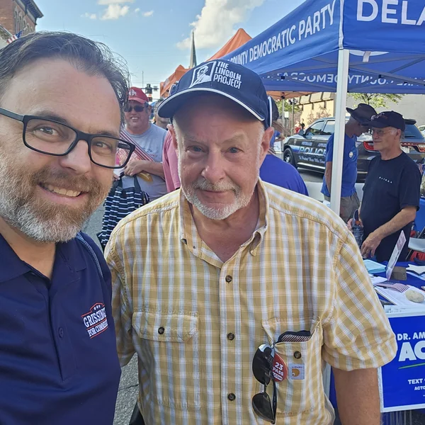 Ryan Grissinger in the Delaware County community