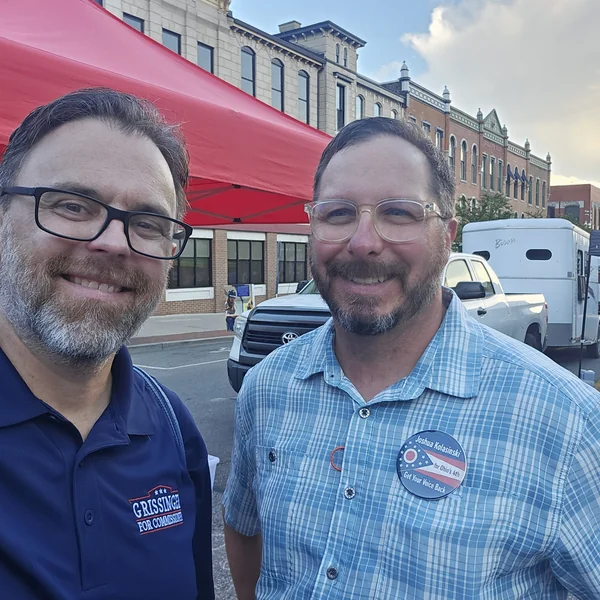 Ryan Grissinger in the Delaware County community