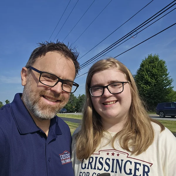 Ryan Grissinger in the Delaware County community