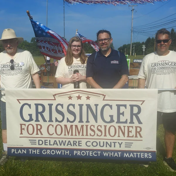 Ryan Grissinger in the Delaware County community