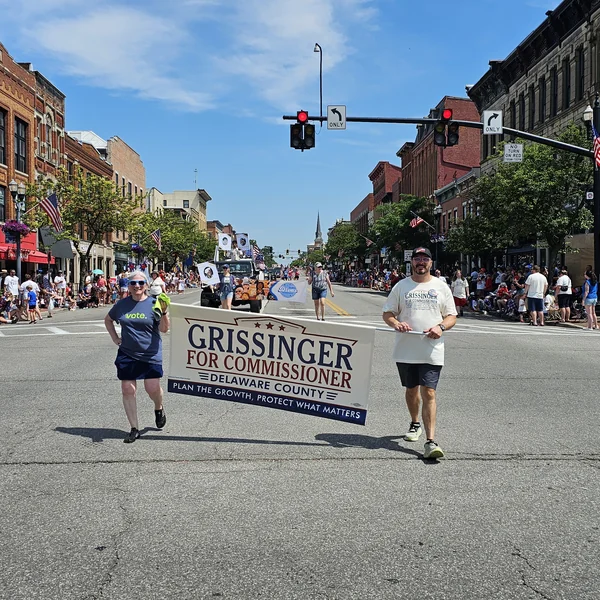 Ryan Grissinger in the Delaware County community