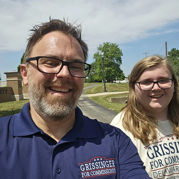 Ryan Grissinger in the Delaware County community
