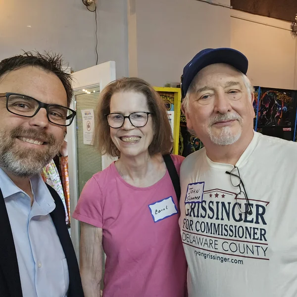 Ryan Grissinger in the Delaware County community