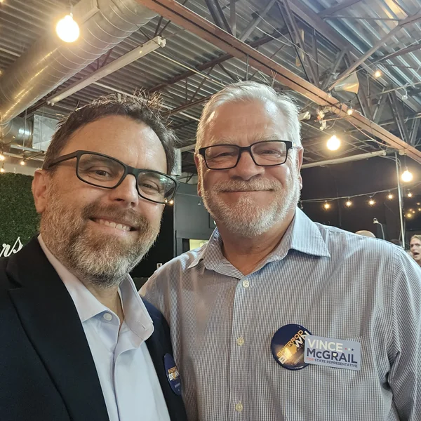 Ryan Grissinger in the Delaware County community