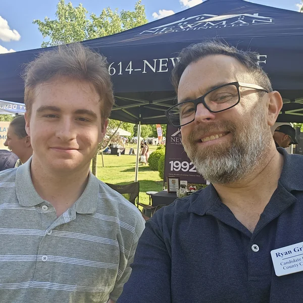 Ryan Grissinger in the Delaware County community