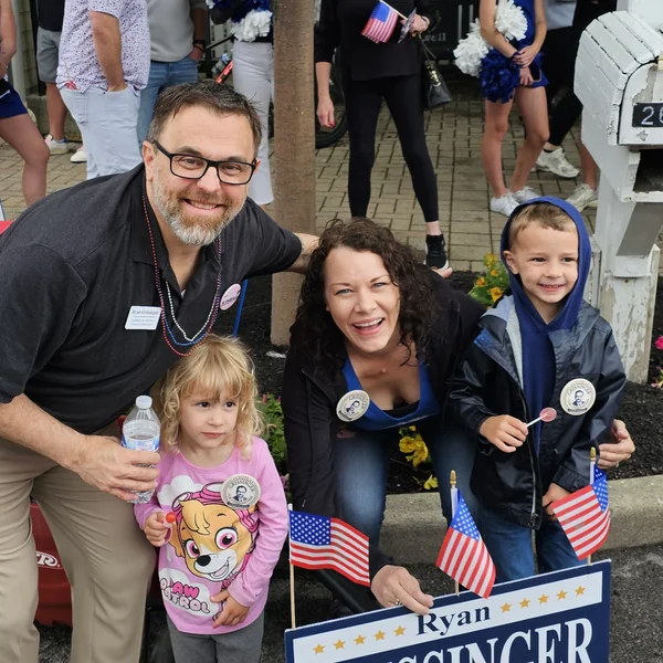 Ryan Grissinger in the Delaware County community