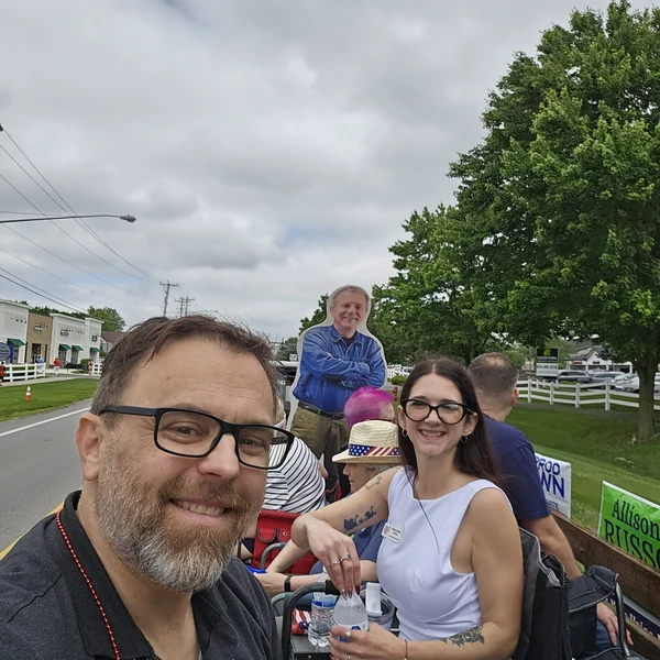 Ryan Grissinger in the Delaware County community