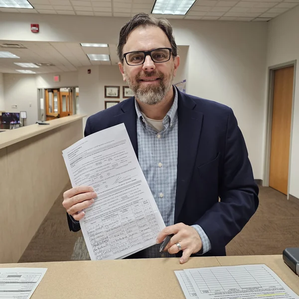 Ryan Grissinger in the Delaware County community