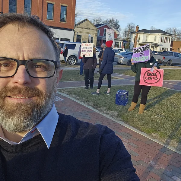 Ryan Grissinger in the Delaware County community