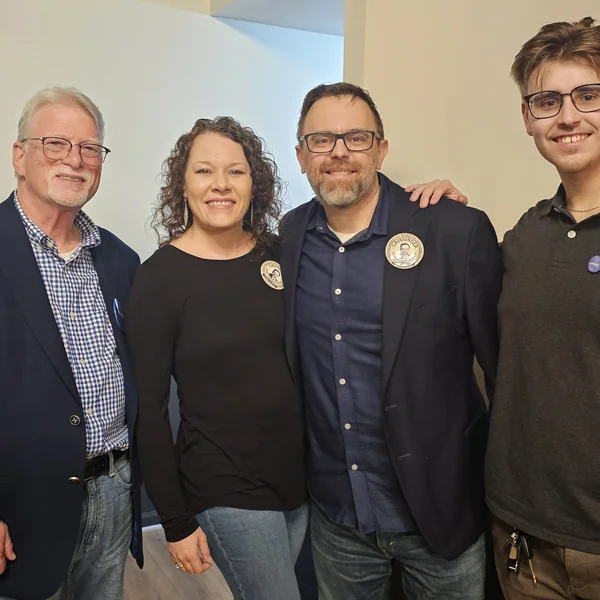 Ryan Grissinger in the Delaware County community