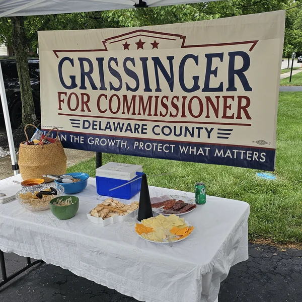 Ryan Grissinger in the Delaware County community