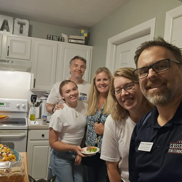 Ryan Grissinger in the Delaware County community
