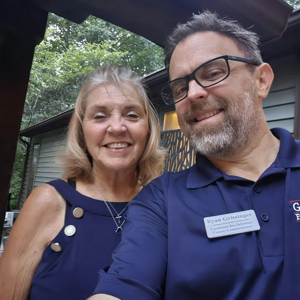Ryan Grissinger in the Delaware County community