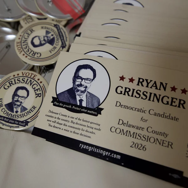Ryan Grissinger in the Delaware County community