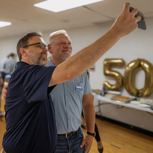 Ryan Grissinger in the Delaware County community