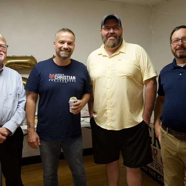 Ryan Grissinger in the Delaware County community