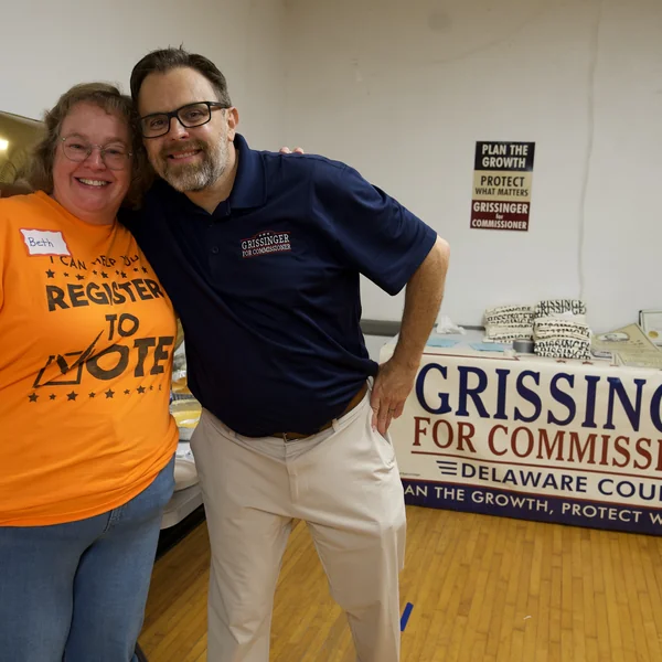 Ryan Grissinger in the Delaware County community