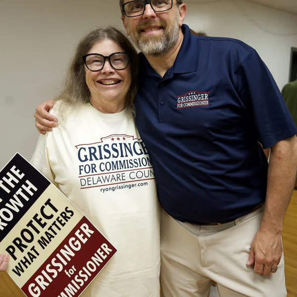 Ryan Grissinger in the Delaware County community