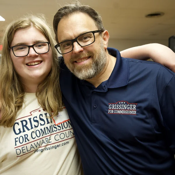 Ryan Grissinger in the Delaware County community
