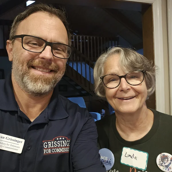 Ryan Grissinger in the Delaware County community