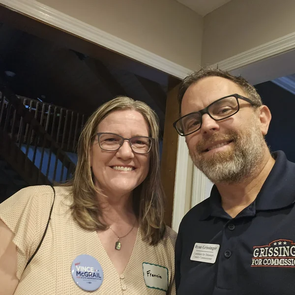 Ryan Grissinger in the Delaware County community