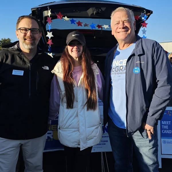 Ryan Grissinger in the Delaware County community