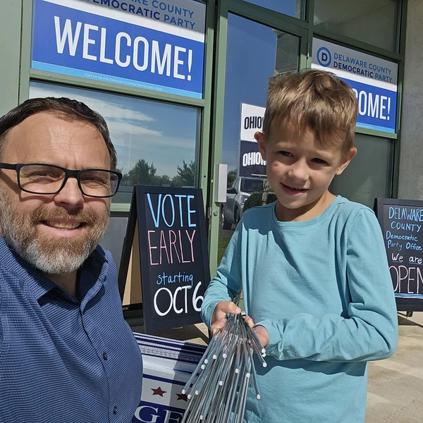Ryan Grissinger in the Delaware County community